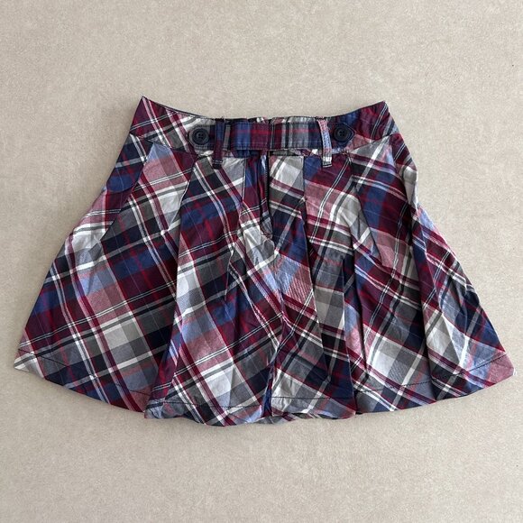 RARE H&M L.O.G.G. Pleated Plaid Skirt ASO Lydia Martin - Picture 3 of 9